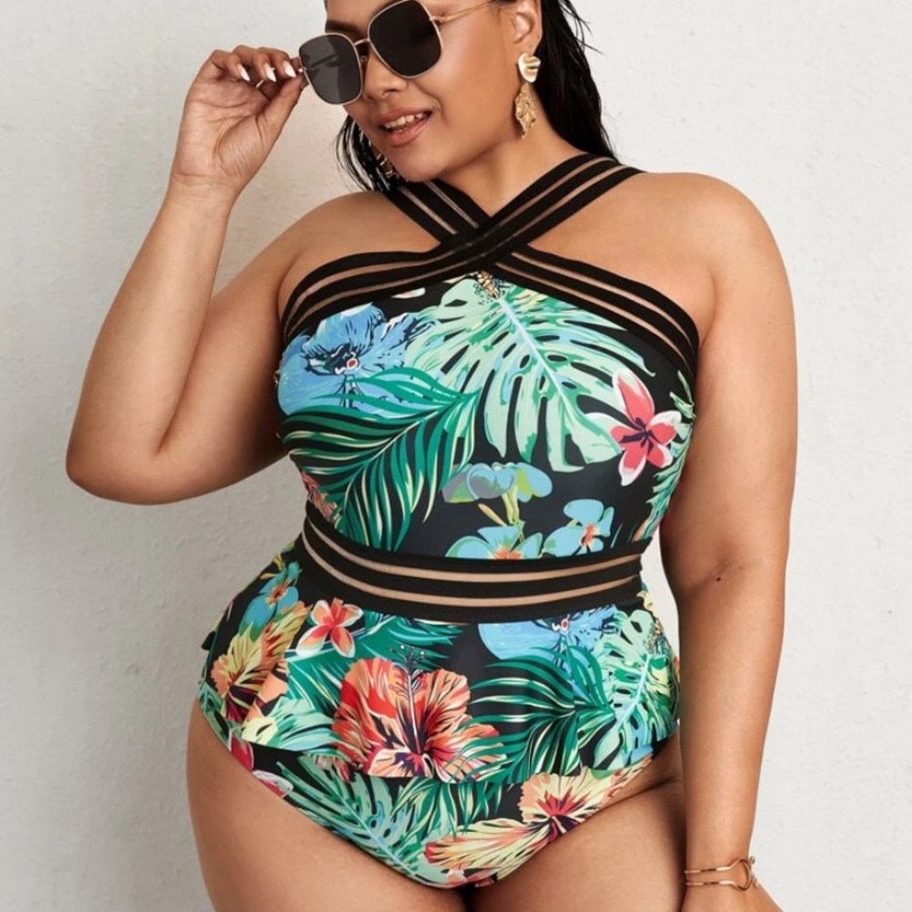 SHEIN plus size swim